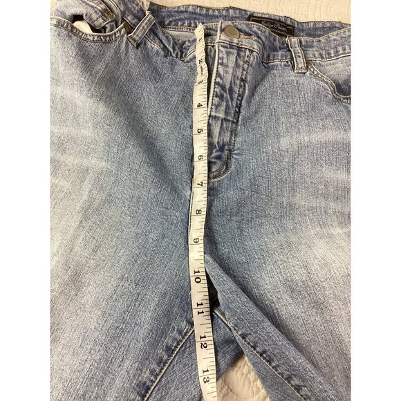 Indigo Palms by Tommy Bahama Capri Pants*Size 12R* Embroidered Back Pockets*EUC - Picture 9 of 12